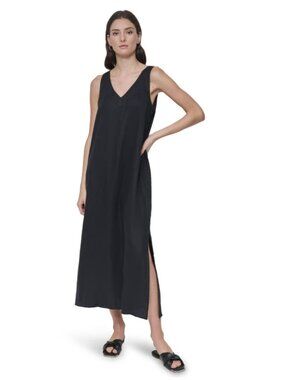 DKNY Women's Linen Maxi Dress